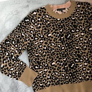 Tara jarmon leopard sweater